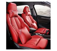 Housses Siège Auto Housse Siège Voiture Personnalisée En Cuir Ensemble Complet Pour BMW I3 2013 2014 2019 2020 I8 Z4 8 SERIES G15 Pour M3 Pour M5 Pour M6 XM(RED LUX)
