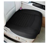 Housses Siège Auto Housse Siège Voiture PU Cuir Enveloppé Véhicule Siège Protecteur Coussin Anti-dérapant Universel Pour Berline Suv Camion Pick-up(Bk back 1 pc)