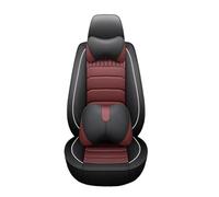 Housses Siège Auto Pour OPEL Pour Astra K Pour Insignia Zafira Antara Pour Grandland X Pour CORSA Vectra B Pour Mokka Housse Siège Auto À Couverture Complète 3D Housse Siège Voiture Universelles(Wine