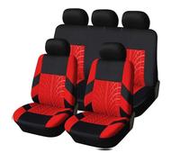 Housses Siège Auto pour Seats Dacia Bigster 2025,Tissu Ensemble De Housses Siège Auto Confortables Nonslip Respirant Housse de Siege Voiture Accessoire,C/Red
