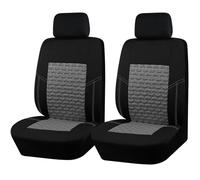 Housses Siège Auto Universelles 2 Pièces pour Mazda CX5 G6 pour B&MW X5 SUV Camion Tissu Résistant À l'usure(Color 4)