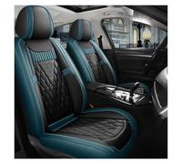 Housses Siège Auto Universelles En Cuir Pour Lada Pour Granta Pour Vesta SW Pour Cross 2114 Pour Xray Pour Kalina Pour Largus Housses de siège voiture(Noir BLEU)