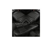 Housses Siège Avant Et Arrière pour A-UDI A6L R8 Q3 Q5 Q7 S4 RS TT pour Quattro A7 A8 A3 A4 A5 Coussin De Style De Voiture Tapis De Tableau De Bord(Color:Full Set Black)