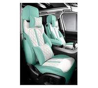 Housses Siège Avant Voiture pour BM&W pour Série 3 4 pour E46 E90 E91 E92 E93 pour F30 F31 F34 F35 G20 Housse Coussin Siège Voiture Cuir(Green White,DE)