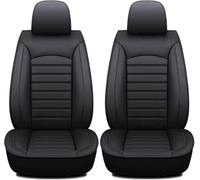 Housses Siège Avant Voiture pour BMW 3er E93 Cabriolet Roadster 5.Gen 2007-2013, Cuir Confortable Antidérapant Imperméable et Protecteur d’Assise,Black