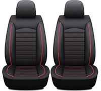 Housses Siège Avant Voiture pour Nissan 350Z Coupe 2002-2008, Cuir Confortable Antidérapant Imperméable et Protecteur d’Assise,Black Red
