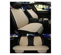 Housses Siège Housse De Siège Auto pour MG pour ZS pour GT pour HS RX5 MG5 MG6 Coussin De Siège Rangée Avant Rangée Arrière Accessoires en Lin Ensembles Housses Siège(Beige 5 Seat)