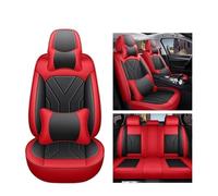 Housses Siège Housse De Siège Auto Universelle À Couverture Complète Accessoire De Remplacement Intérieur Pour HYUNDAI Pour Ix25 Pour Ix35 Pour Accent Pour Kona Ensembles Housses Siège(Red Black 5 Sea
