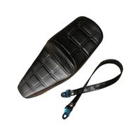 Housses siège Housse de siège de Moto avec Ceinture, Coussin de Moto étanche, Accessoires de Remise en état pour Honda CM125(Seat Cover Belt)