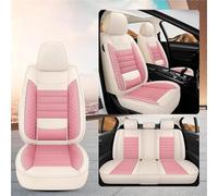 Housses Siège Housses De Sièges En Cuir, Ensemble Complet, Accessoires De Décoration Intérieure Pour VW Pour Passat Pour B5(Pink)