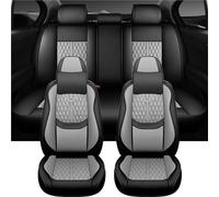 Housses Siège Le Siège De Voiture De Luxe En Cuir Couvre Les Accessoires De Décoration Intérieure Pour Jaguar XF(Grey)