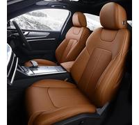 Housses Siège Pour VW Pour Golf 7 2012 2013 2014 2015 2016 Housses De Siège Auto Sur Mesure, Accessoires De Décoration Intérieure(Brun)