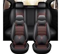 Housses Siège Pour VW Pour Passat Pour B5 B6 B7 B8, Housses De Protection De Siège En Cuir, Ensemble Complet(Café)