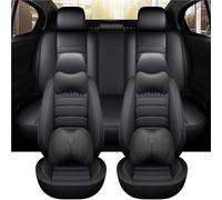 Housses Siège Pour VW Pour Passat Pour B5 B6 B7 B8, Housses De Protection De Siège En Cuir, Ensemble Complet(Noir)