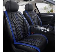 Housses Siège Voiture 5d Pour Vw Pour Polo Pour Atlas Pour Jetta Pour Bora Pour Eos Pour Sharan Pour Variante Pour Coccinelle Pour Scirocco Pour Up Housses Siège Imperméable(Noir BLEU,Standard)
