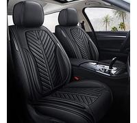 Housses Siège Voiture À Couverture Complète 5d Pour Clio Pour Megane Pour Fluence Pour Duster Pour Koleos Pour Kangoo Pour Talisman Pour Laguna Housses Siège Imperméable(Black,Standard)