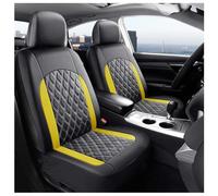Housses Siege Voiture Ensemble Complet pour Subaru Leone 2011-2026, Cuir Coussins de SièGes Avant ArrièRe Housse de Protection Accessoires IntéRieurs,E/Black-Yellow