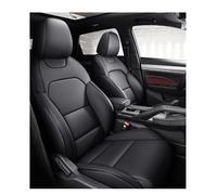 Housses siège Voiture Housses de siège Voiture en PU Accessoires d'intérieur Automobile pour Peugeot 2008 307 308 SW 5008 206 301 207(Full Set-Black)