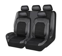 Housses Siège Voiture Pour Chevrolet Pour Sonic Pour Freed Pour City Pour Geely Pour Atlas Pour Peugeot 208 Housse De Siège Auto En Cuir Ensemble Complet D'accessoires Housses Siège De Voiture(Black G