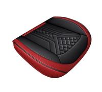 Housses siège Voiture pour Peugeot 5008 508 Ensemble Complet Housses Siège Voiture en Cuir Universel Imperméable Accessoires Intérieurs(Front Red)