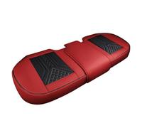 Housses siège Voiture pour Peugeot 5008 508 Ensemble Complet Housses Siège Voiture en Cuir Universel Imperméable Accessoires Intérieurs(Rear Red)