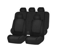 Housses Siège Voiture pour VW T-Roc SUV/R-Line (A11) 2017-2026 Antidérapantes Sièges Avant Respirantes Nonslip Accessoires Interieur,A/Black