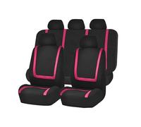 Housses Siège Voiture pour VW T-Roc SUV/R-Line (A11) 2017-2026 Antidérapantes Sièges Avant Respirantes Nonslip Accessoires Interieur,G/Pink