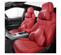 Housses Sièges Auto En Cuir Pour Toyota Pour Land Pour Cruiser Pour Prado 120 150 2004 2005 2006 2007 2008 2010 2011 2012 2013 2018 Protection Siege Voiture(Rouge,LUXUry)