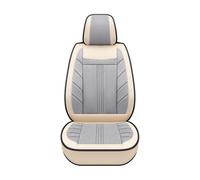 Housses Sieges Housse Siège Auto Universelle Lin pour Mitsubishi pour ASX L200 pour Outlander pour Eclipse pour Space pour Star pour Pajero pour Sport Voiture Ensembles Housses(1 Piece Black Gray)