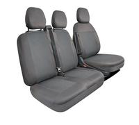 Housses sièges semi-sur mesure pour fourgon gris - Conducteur M - Banquette L