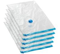 Housses sous-vide - TECTAKE - Lot de 5 housses de rangement sous-vide taille S réutilisables pour organisation compacte