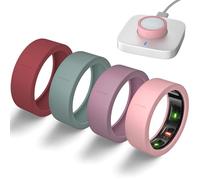 Housses ultra fines compatibles avec Oura Ring Gen 4/Oura Gen 3, coque de protection élastique anti-rayures en silicone pour bagues intelligentes, accessoires pour bague ULTRAHUMAN AIR pour homme et