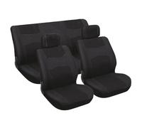 JEU DE HOUSSES DE SIEGES UNIVERSEL NOIR 6PCS