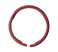Housses Volant Pour Fiat 500 Pour Punto Pour Tipo Pour Doblo Pour Freemont Pour Bravo Pour Panda Pour Stilo Pour Ducato Pour Pondo Housse Volant Voiture(Wine red-O Black-O)