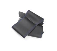 Housses Volant Voiture Housse Protection Pour Volant Voiture Pour Crafter 2006-2016 Poignée Antidérapante Cousue Main(Blue line)