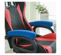 Houssesdechaise De Gaming Housse de chaise de jeu élastique, anti-poussière, extensible, housse d'accoudoir, gants de poignée de chaise de bureau, protection de chaise d'ordinateur(Deep Blue)