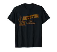 Houston I Am The Problem Funny Raton Laveur T-Shirt