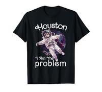 Houston I Am The Problem Funny Space Lovers Astronaute T-Shirt