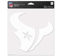 Houston Texans Autocollant découpé Blanc 20,3 x 20,3 cm