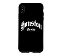 Houston - Texas - Gothic/Old School Design - Classic Coque pour iPhone XS Max