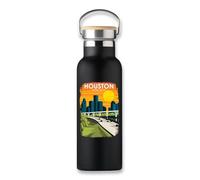 Houston Texas United States Bouteille isotherme pour tasse à café