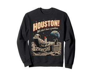 Houston We Dont Have A Problem Funny Astronomy Vintage Sweatshirt