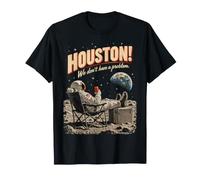 Houston We Dont Have A Problem Funny Astronomy Vintage T-Shirt