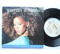 Houston, Whitney - Houston, Whitney Greatest Love Of All 7" Arista ARIST658 EX/VG 1986 picture sleeve is slightly creased at top right corner