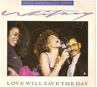 Houston, Whitney - Houston, Whitney Love Will Save The Day 7" Arista 111516B EX/EX 1988 picture sleeve, b-side with Teddy Pendergrass