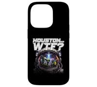 Houston...WTF Funny Space Love, Fan de Science-Fiction, Aliens Coque pour iPhone 14 Pro