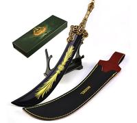 Housunzi Elden Rings Starscourge Greatsword Modèle de Collection 22 cm en Métal Massif Réplique de Prop de Jeu avec Coffret Cadeau Décoration pour Salle de Gaming Idée Cadeau Unique pour Gamers