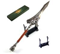 Housunzi Modèle de Serpent Hunter Elden Ring 30 cm Coffret Cadeau Inclus Tout en Métal Accessoire de Jeu de Collection Articles de fête Décoration de Bureau Cadeau d'anniversaire pour Gamer