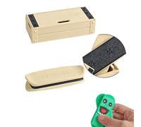HOUXIANDOU Mini Fingerboard - Jouet Amusant pour Les Doigts, Idéal pour S'amuser Et Se Détendre. Portable Et Anti-Stress, Il Est Parfait pour Réaliser des Figures, Jouer en Voyage Ou Au Bureau. (#C)