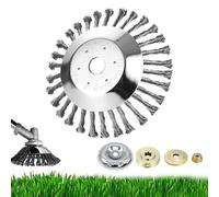 HOUXIANDOU Tête De Coupe Sherem Razorsharp, Tête De Coupe Indestructible 6/8/10", Lame De Coupe Filaire Incassable, Coupe Tout en Quelques Secondes (8 in)